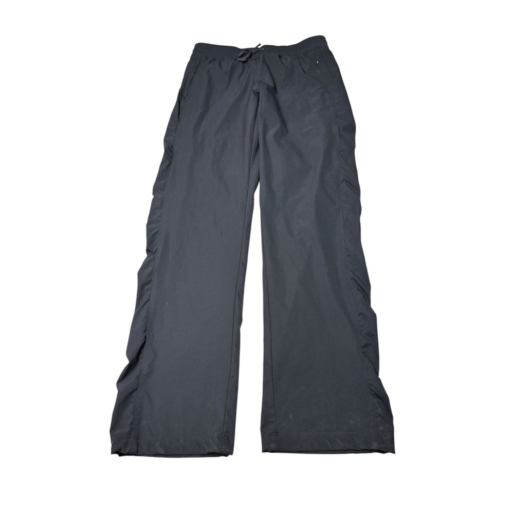 Kuhl Womens M W31 L33 Gray Ruched Side Hiking Travel Drawstring Elastic Waist